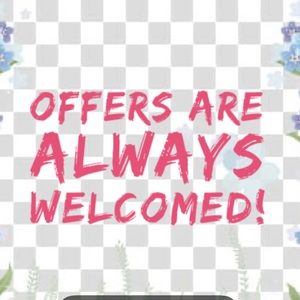 I LOVE OFFERS!!! 🤗💕